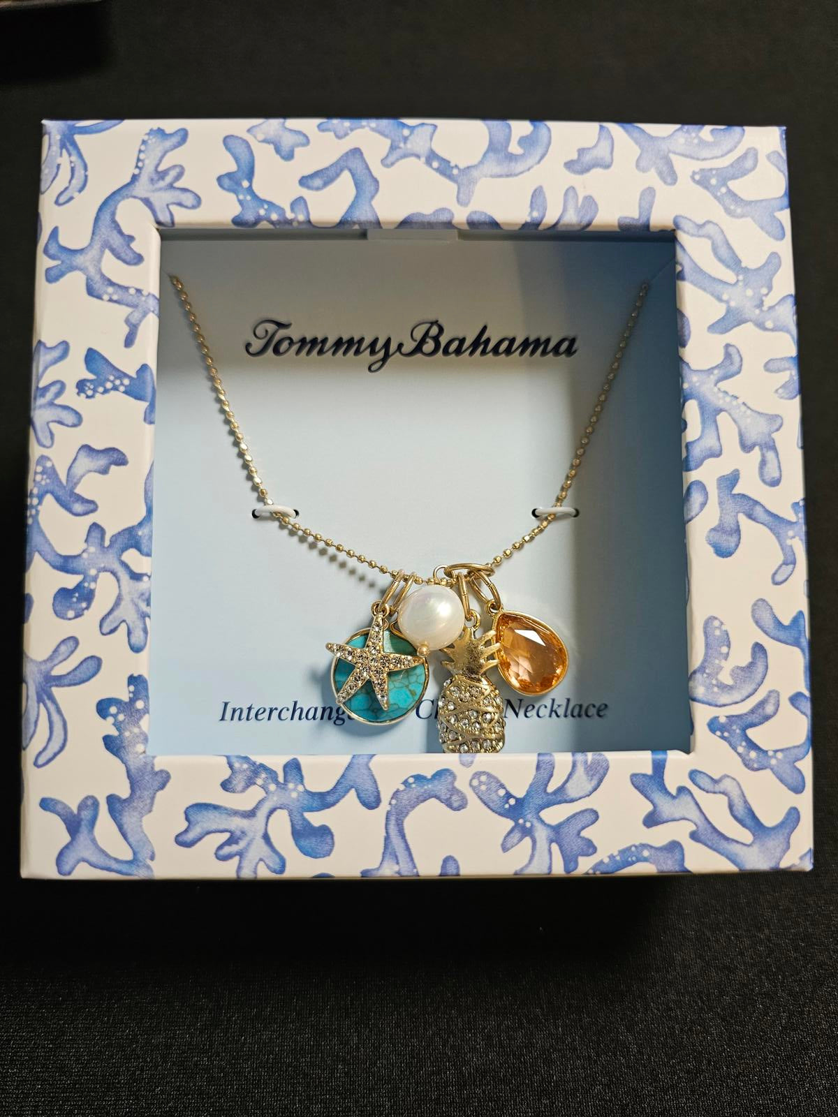 Tommy Bahama Interchange Necklace with Charms