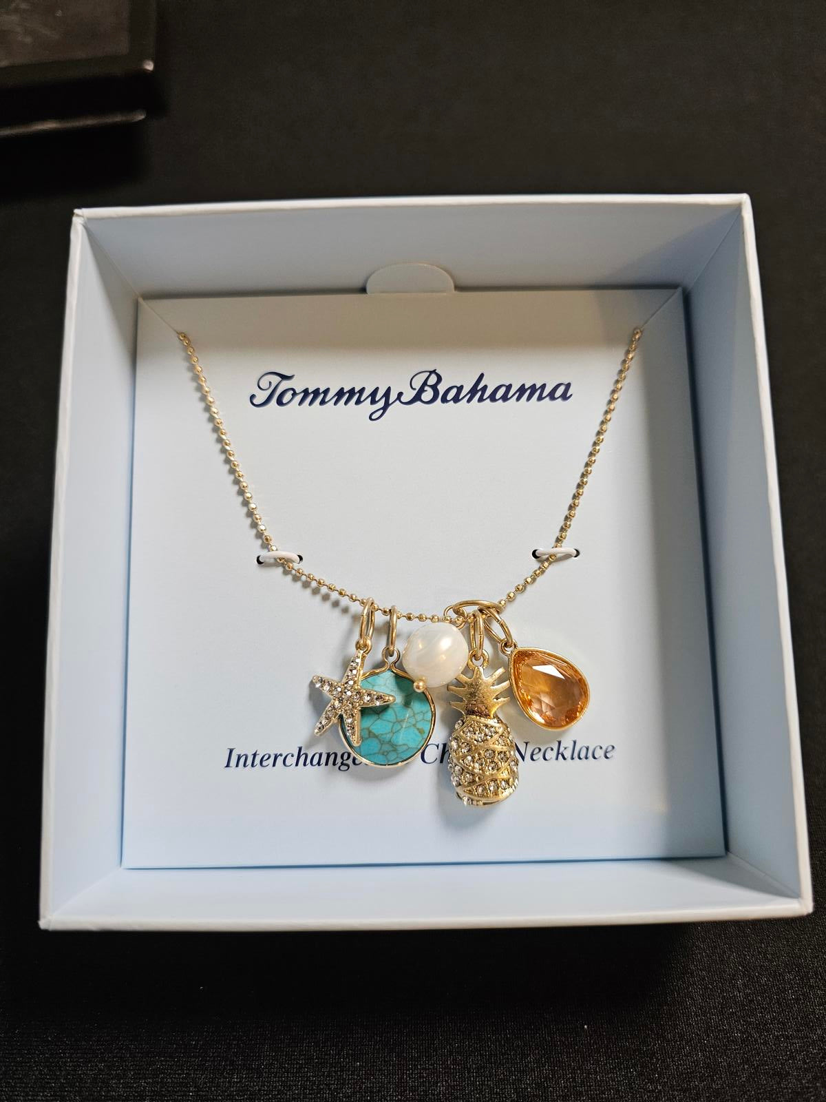 Tommy Bahama Interchange Necklace with Charms