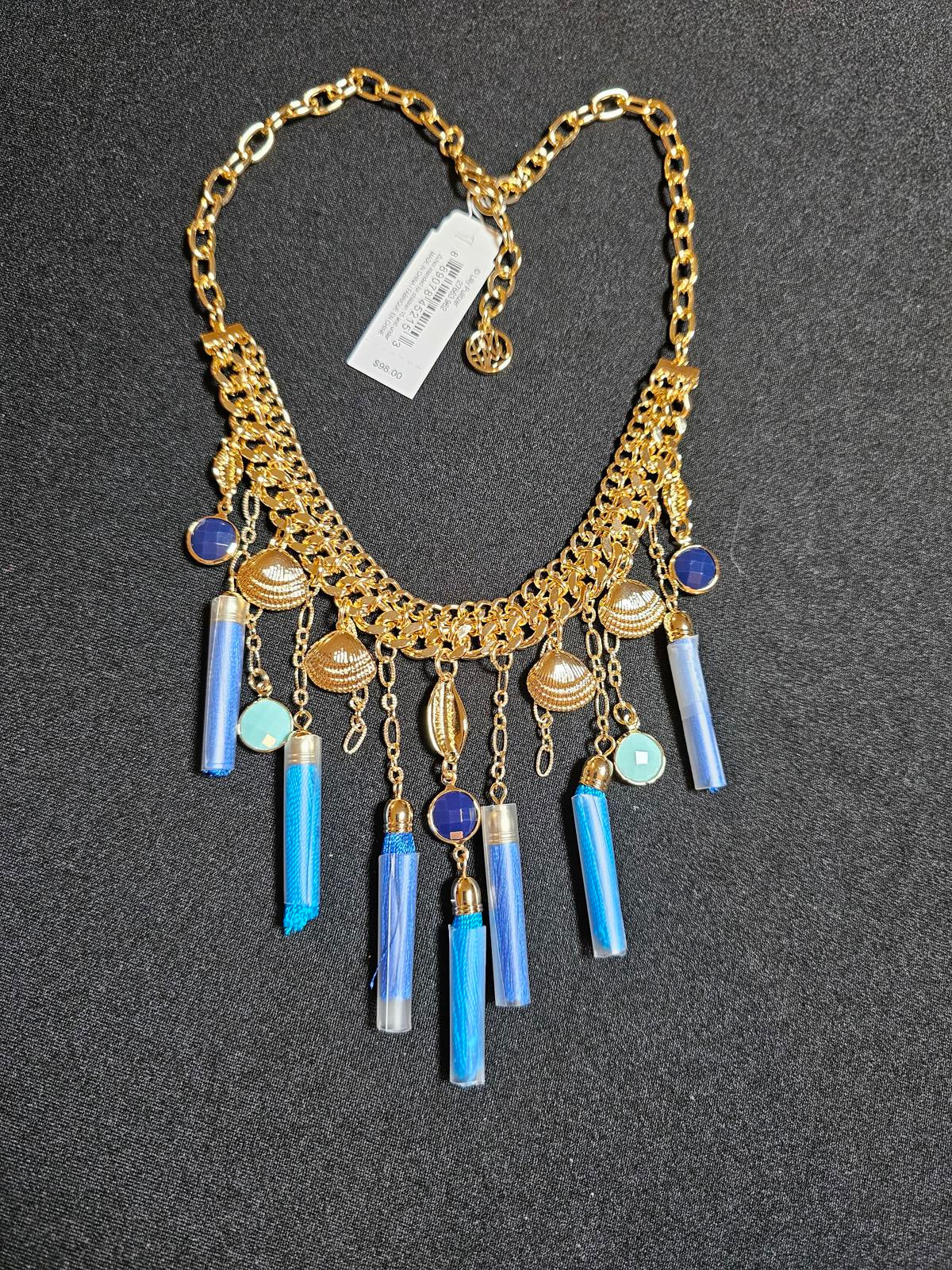 Stunning Lilly Multi-Colored Shell Statement Necklace