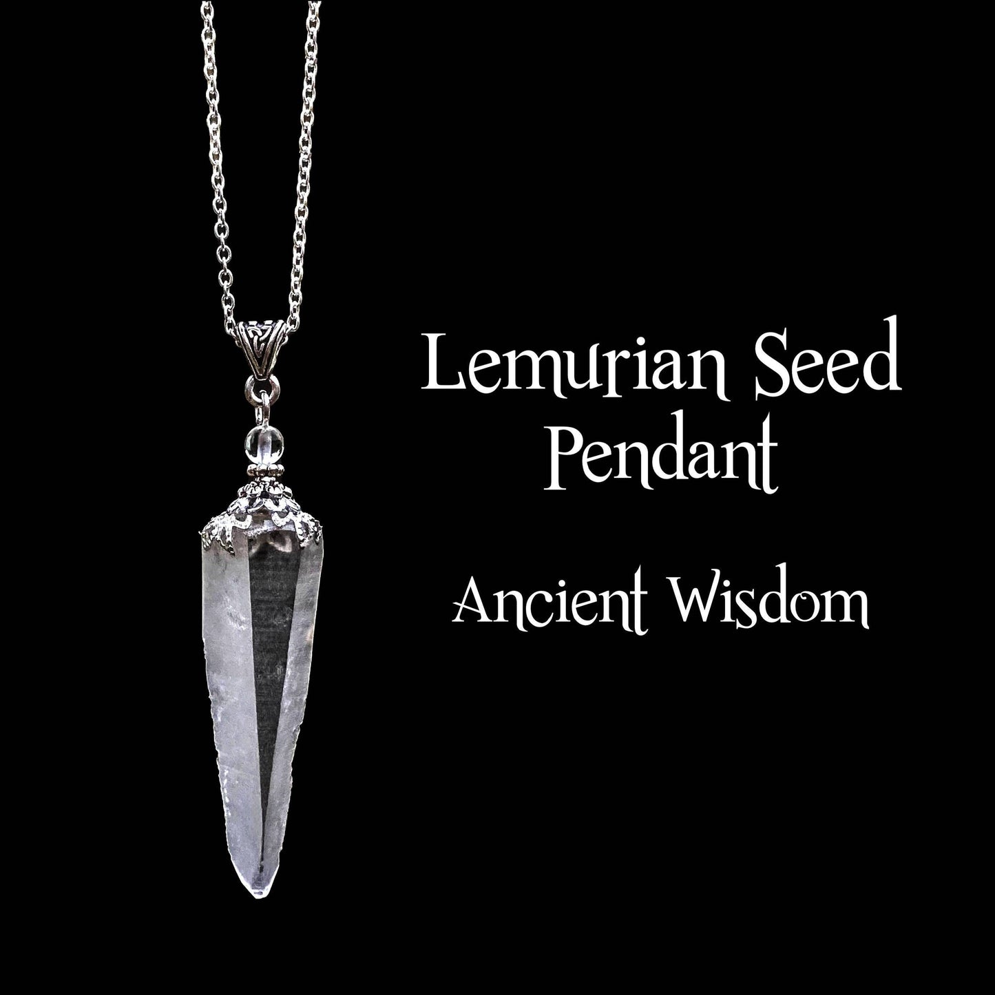 Lemurian Seed Pendant, Ancient Wisdom, Divine Feminine