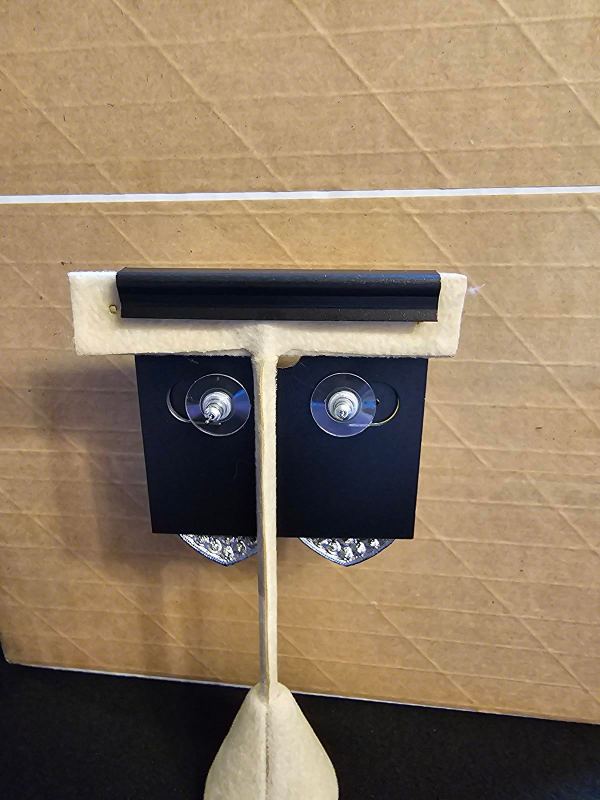 Saks Fifth Avenue Heart-Shaped Earrings with Sparkling Accents