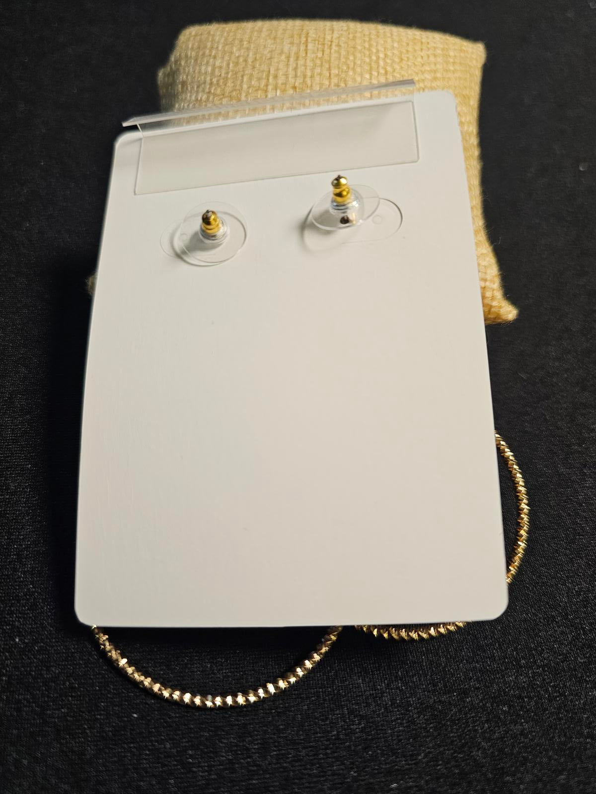 Lilly Pulitzer Women's Hoop Earrings with Pearl Accents