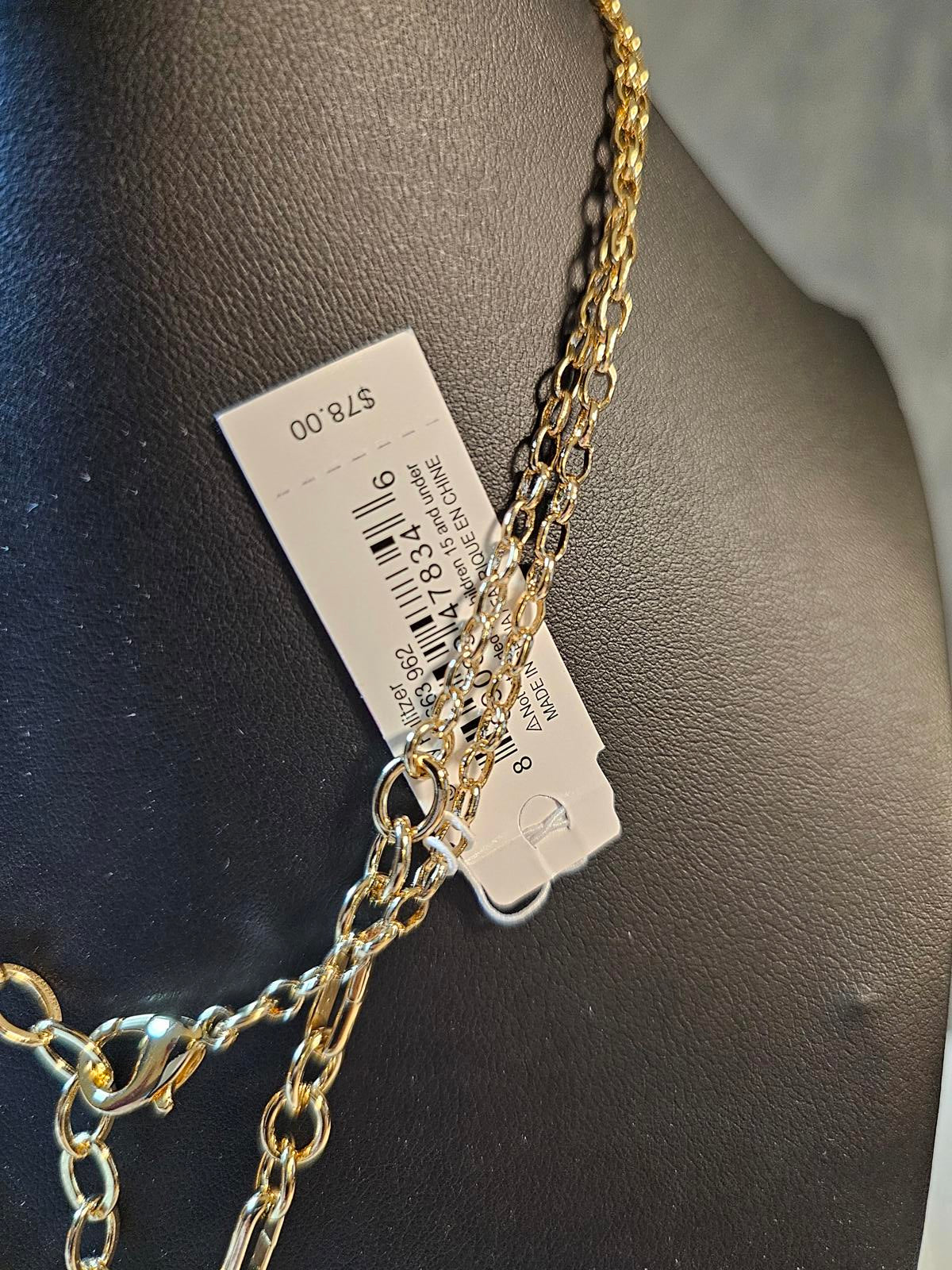 Lilly Pulitzer Gold Turtle Pendant Necklace with Tassel