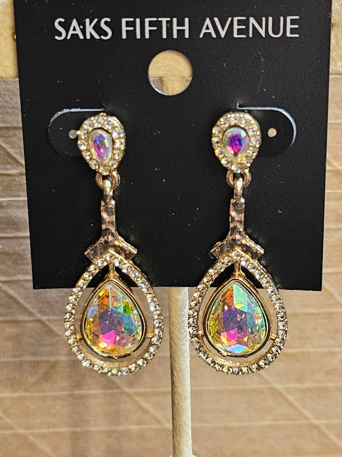 Saks Fifth Avenue Elegant Drop Earrings