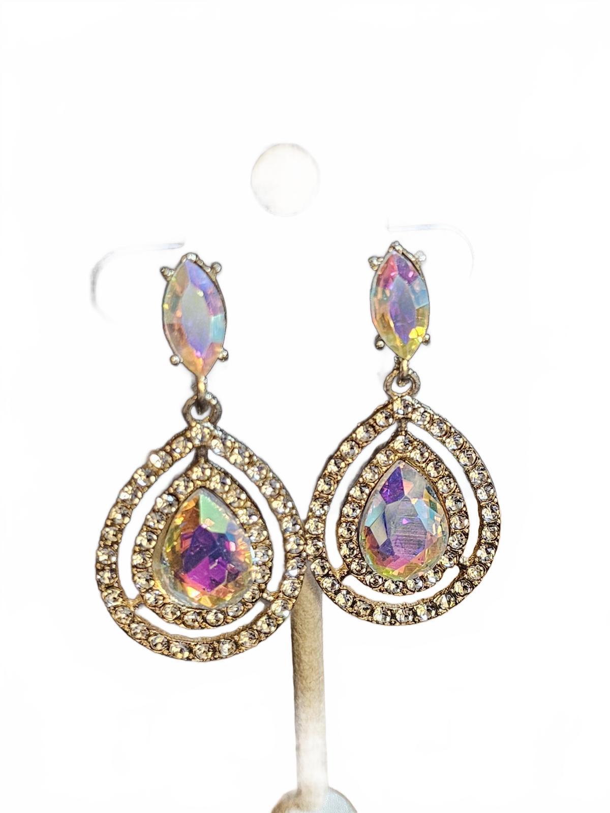 Saks Fifth Avenue Elegant Teardrop Earrings