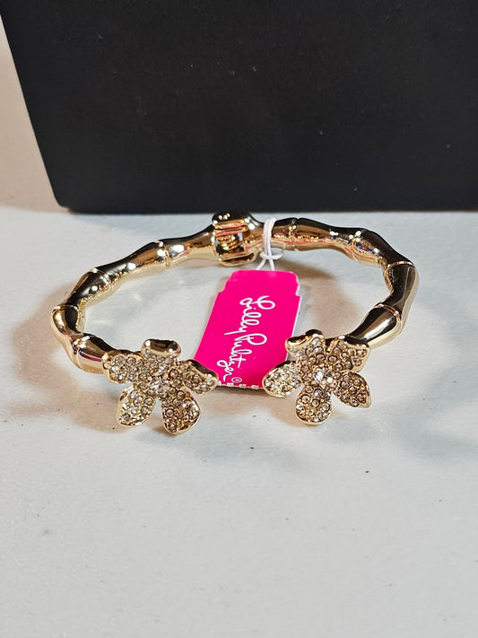 Chic Gold Flower Bracelet by Lilly Pulitzer