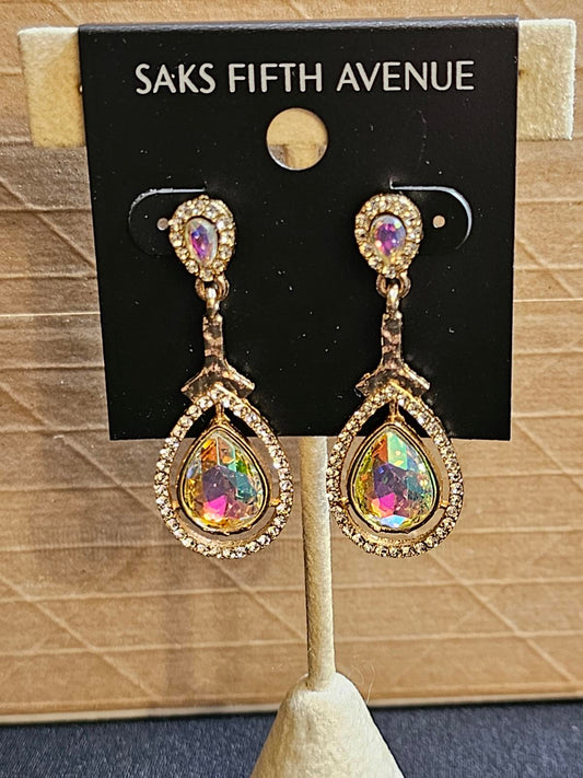 Saks Fifth Avenue Elegant Drop Earrings