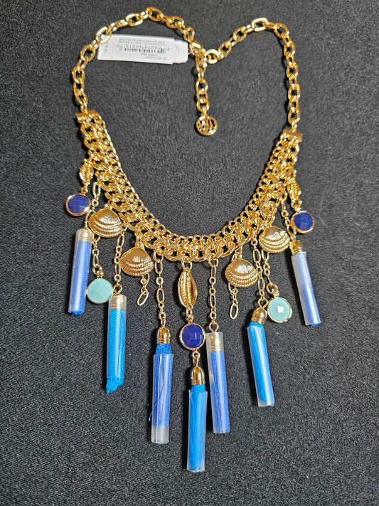 Stunning Lilly Multi-Colored Shell Statement Necklace