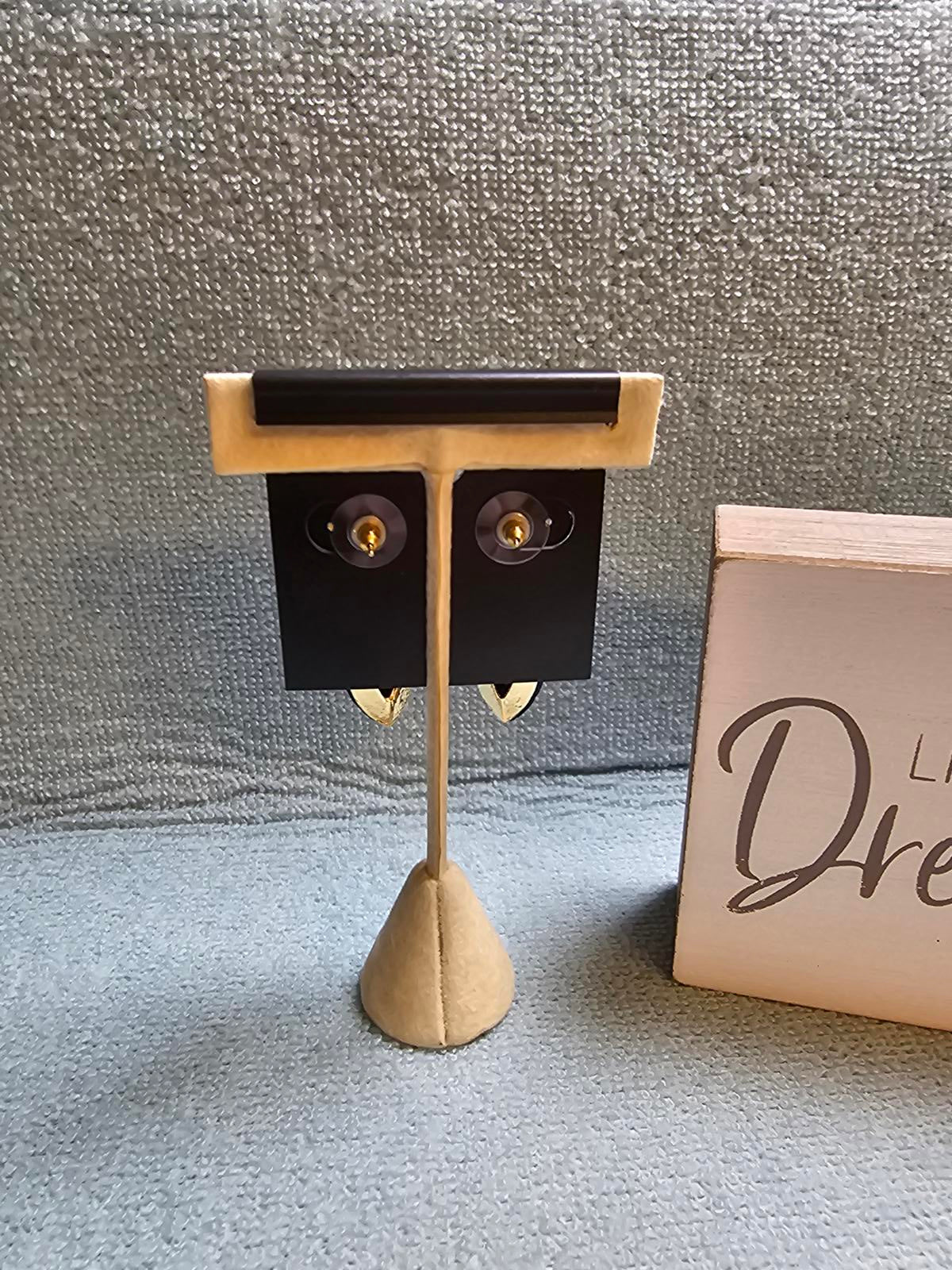 Elegant Black Drop Earrings by Saks Fifth Avenue