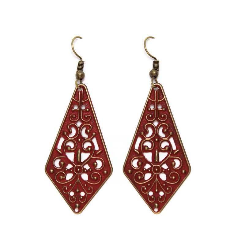 Arabesque Filigree Earrings