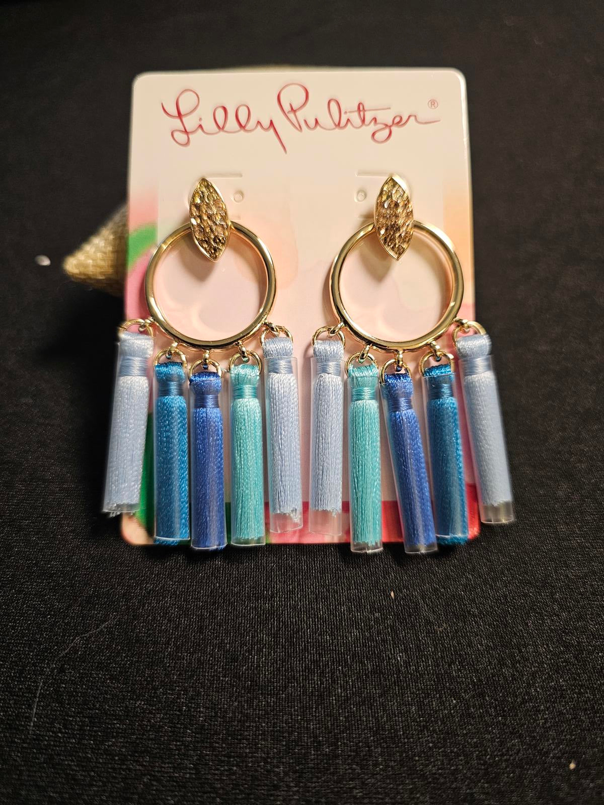 Lilly Pulitzer Colorful Tassel Earrings
