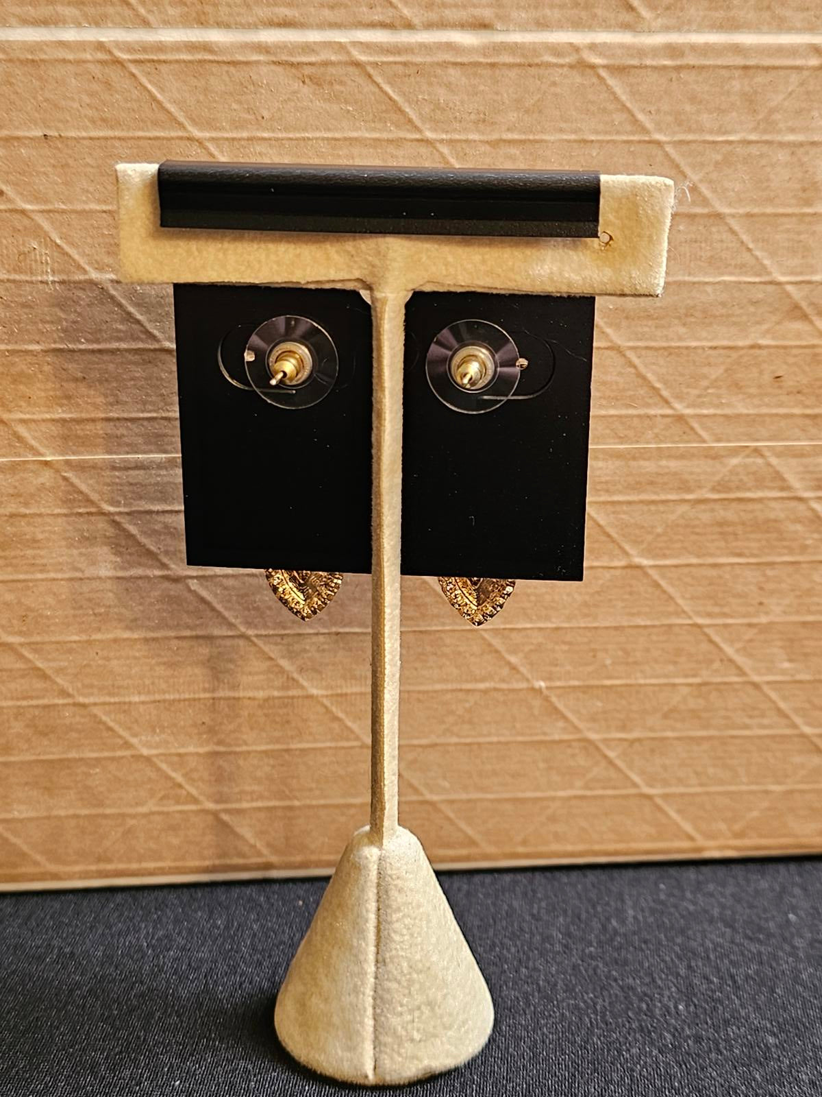 Elegant Blue and Crystal Earrings - Saks Fifth Avenue