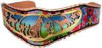 BR - Cut Out Copper Cat Bracelet - Beautiful adjustable COPPER cuff bracelet.