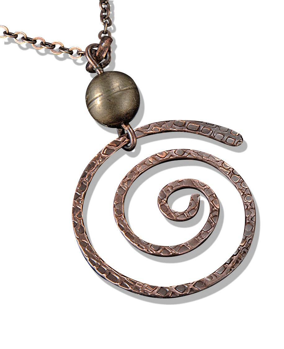 Banjara Spiral Long Necklace