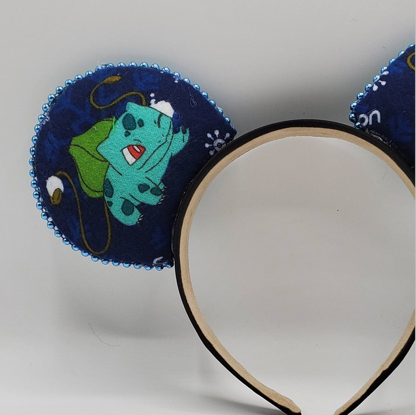 Pokemon Bulbasaur Inspired Minnie Mouse Ears