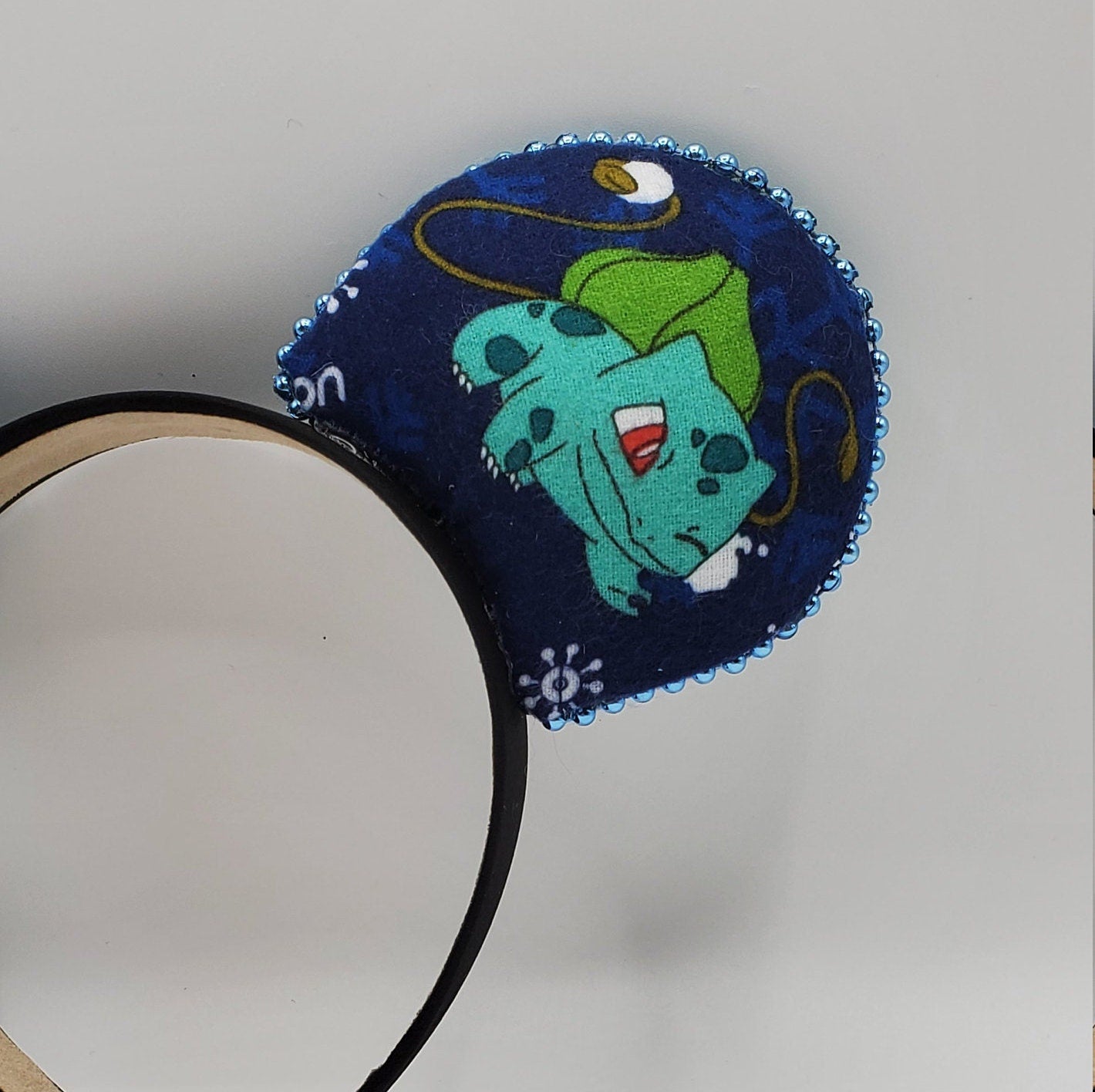 Pokemon Bulbasaur Inspired Minnie Mouse Ears