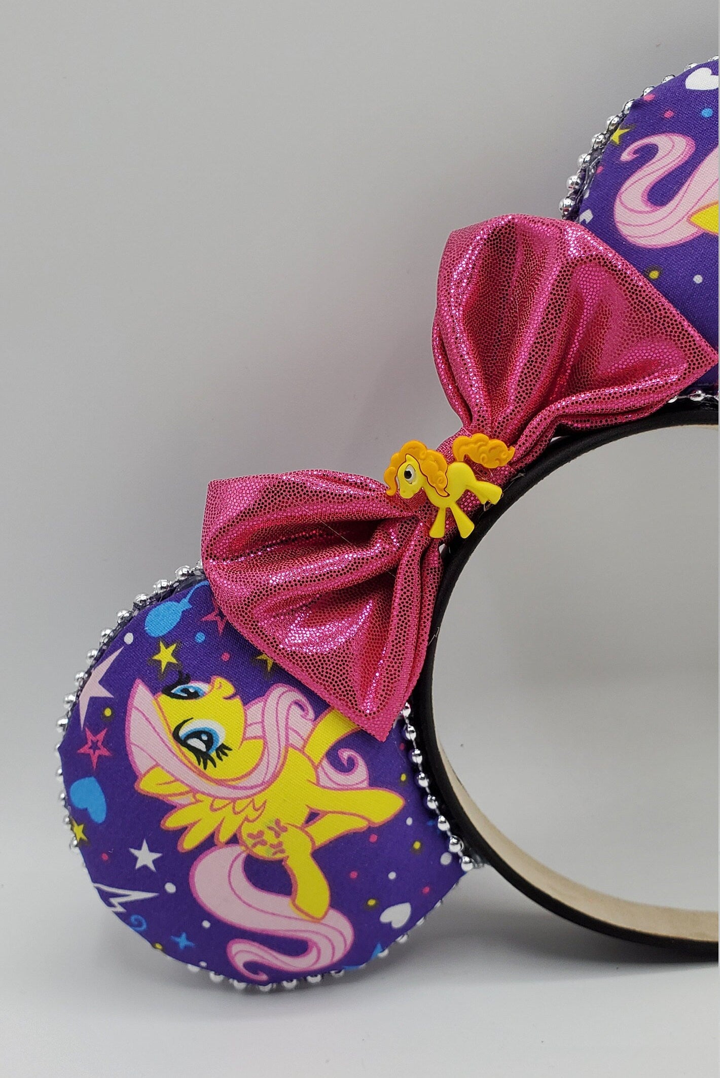 Fluttershy My Little Pony Inspired Minnie Mouse Ears