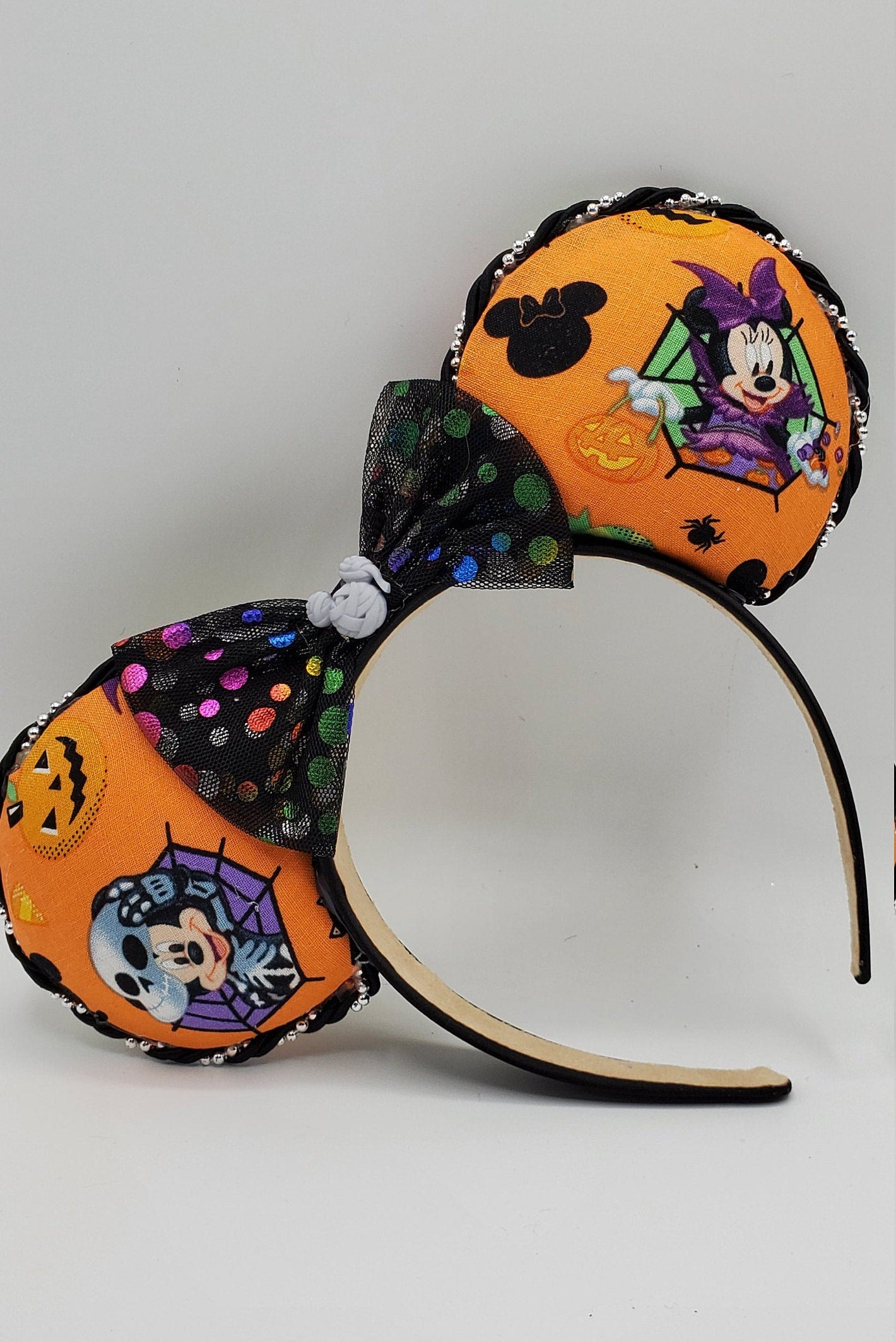 Mickey and Minnie Halloween Inspired Minnie Mouse Ears