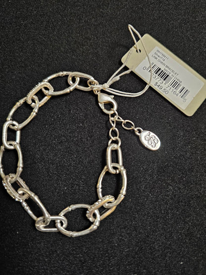 Tommy Bahama Silver Tone Chain Bracelet