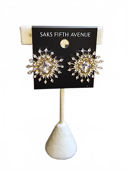 Saks Fifth Avenue Vintage Starburst Earrings