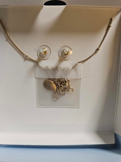 Tommy Bahama Lapis Necklace & Earrings Set