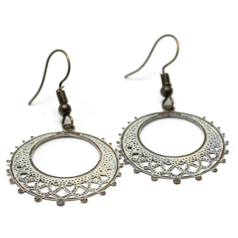 Demure Filigree Earrings