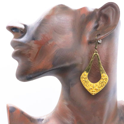 Fleur-de-lis Statement Earring