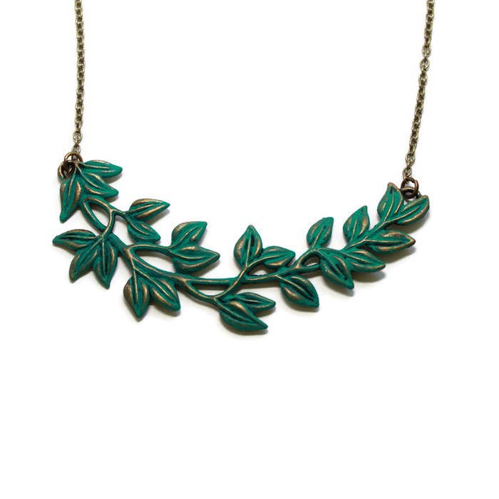 Olive Branch Necklace