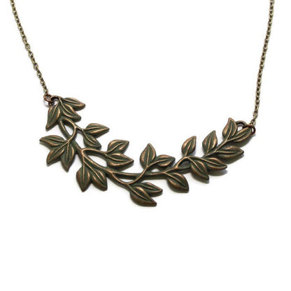 Olive Branch Necklace