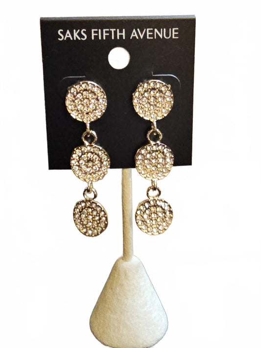 Saks Fifth Avenue Sparkling Drop Earrings
