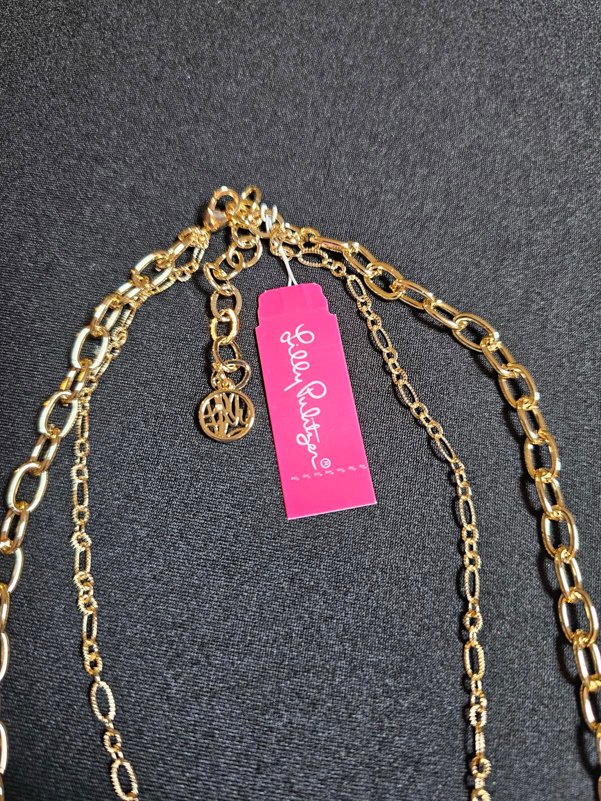 Stunning Coral and Pink Statement Necklace by Lilly Pulitzer