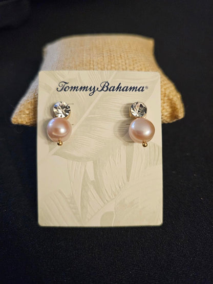 Tommy Bahama Pink MOP Drop Earrings