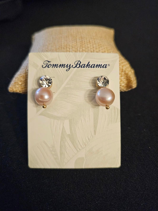 Tommy Bahama Pink MOP Drop Earrings