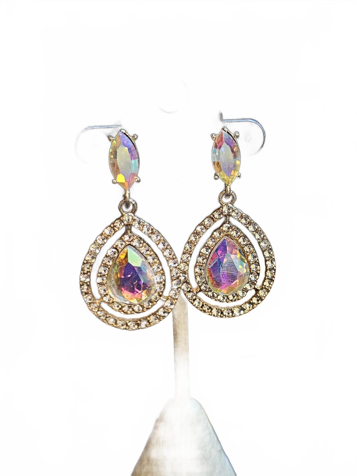 Saks Fifth Avenue Elegant Teardrop Earrings