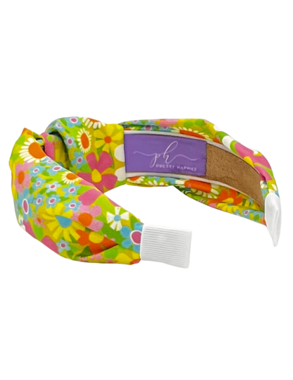 Flower Power Knot Headband