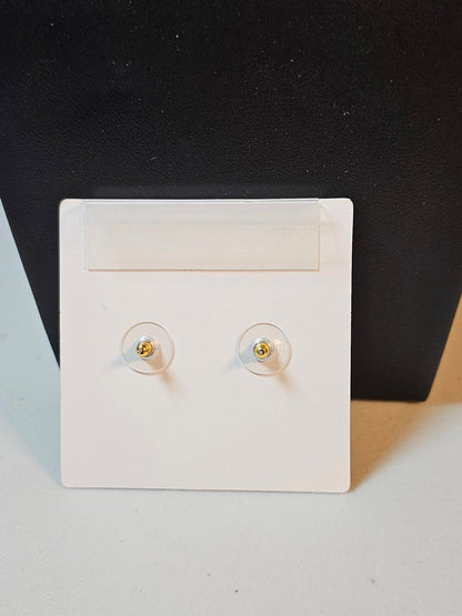 Lilly Pulitzer Blush Pink & Gold tone Stud Earrings
