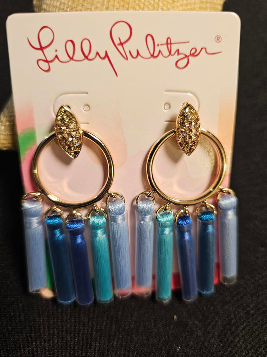 Lilly Pulitzer Colorful Tassel Earrings
