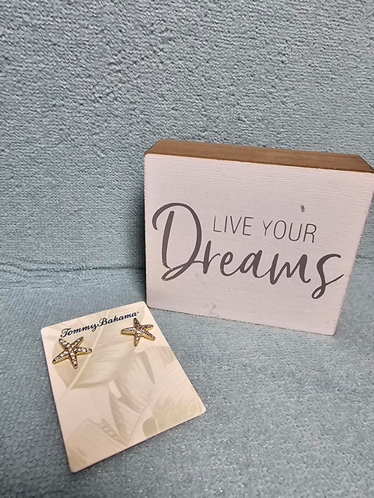 Tommy Bahama Starfish Stud Earrings - Elegant Beach Inspired Jewelry