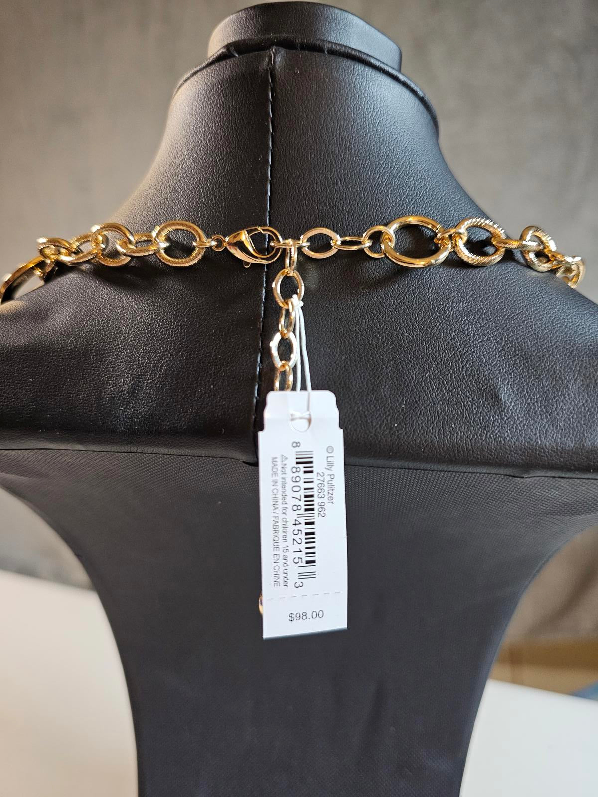 Elegant Triple Strand Faux Pearl Necklace with Crystal Accents