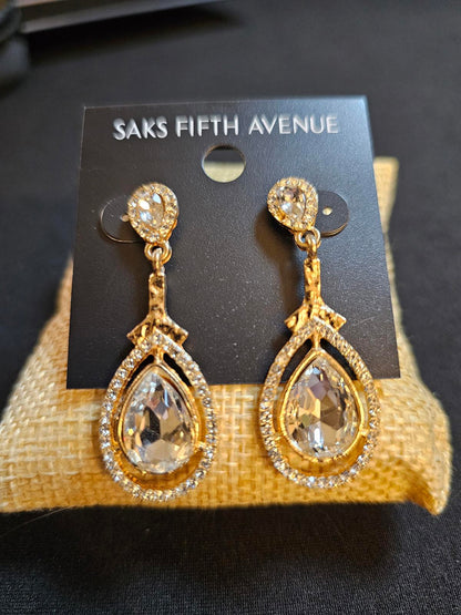 Glamorous Drop Earrings by Saks Fifth Avenue