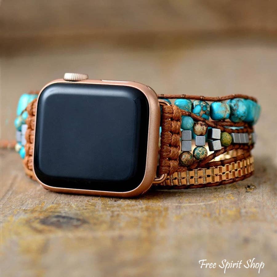 Turquoise Howlite Apple Watch Band