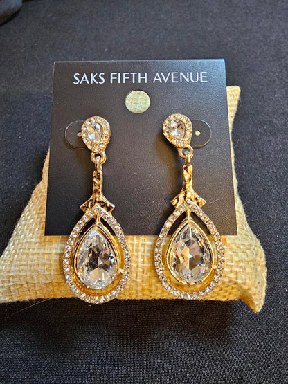 Glamorous Drop Earrings by Saks Fifth Avenue