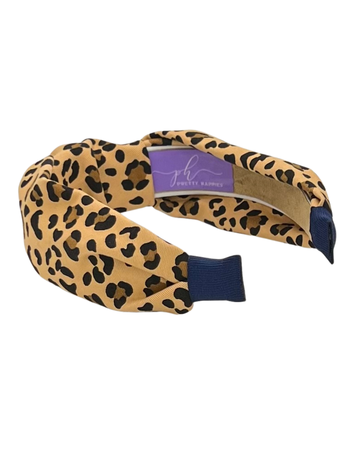 Light Leopard Knot Headband