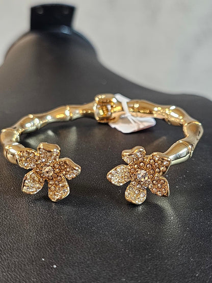 Chic Gold Flower Bracelet by Lilly Pulitzer