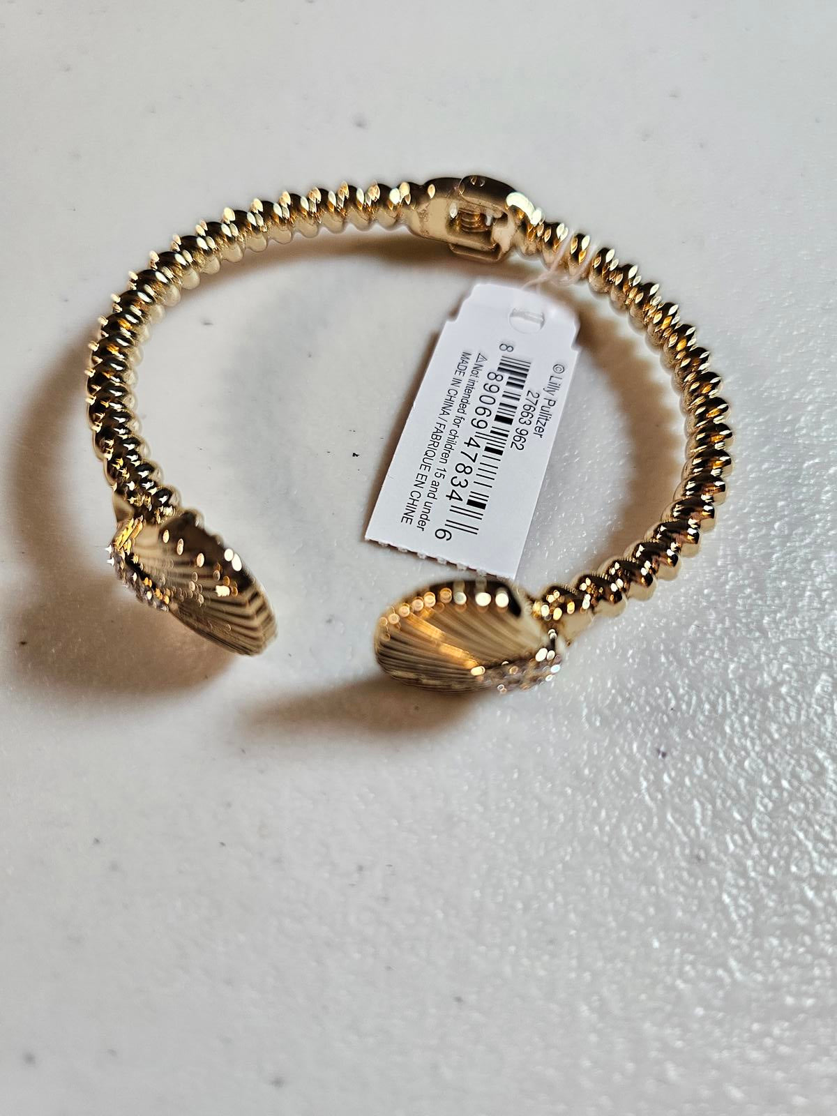 Lilly Pulitzer Gold tone Shell Bracelet