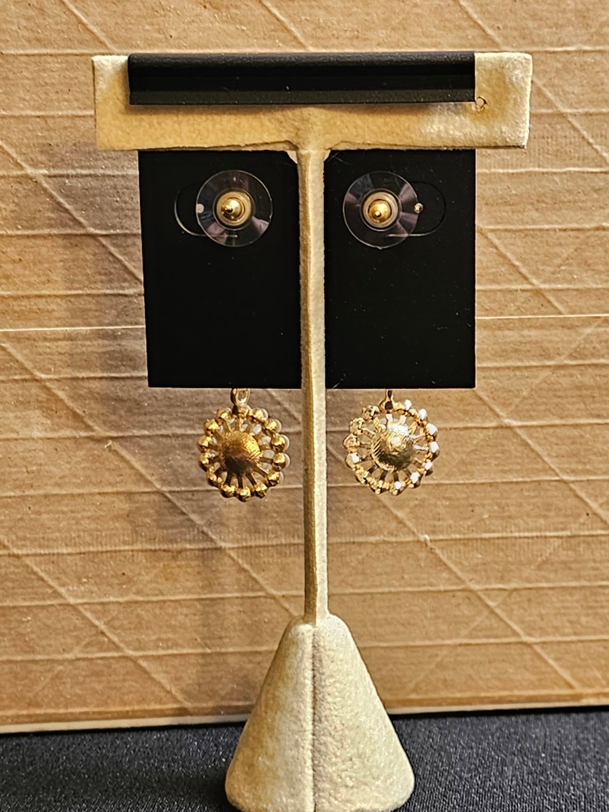 Elegant Pearl Drop Earrings by Saks Fifth Avenue