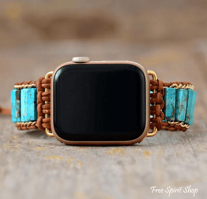 Turquoise Jasper Apple Watch Band