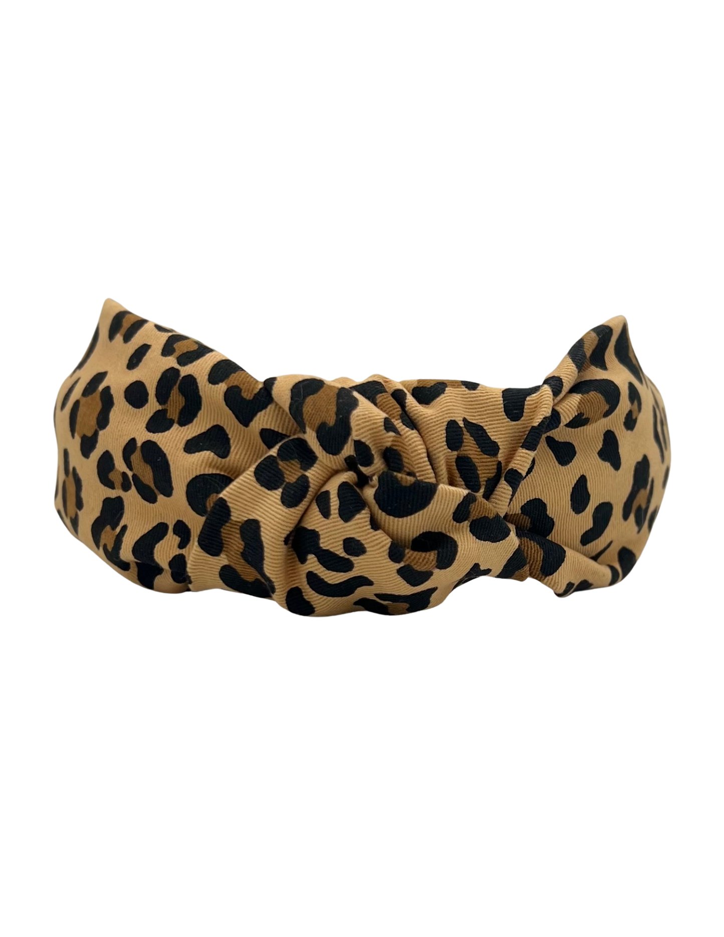 Light Leopard Knot Headband