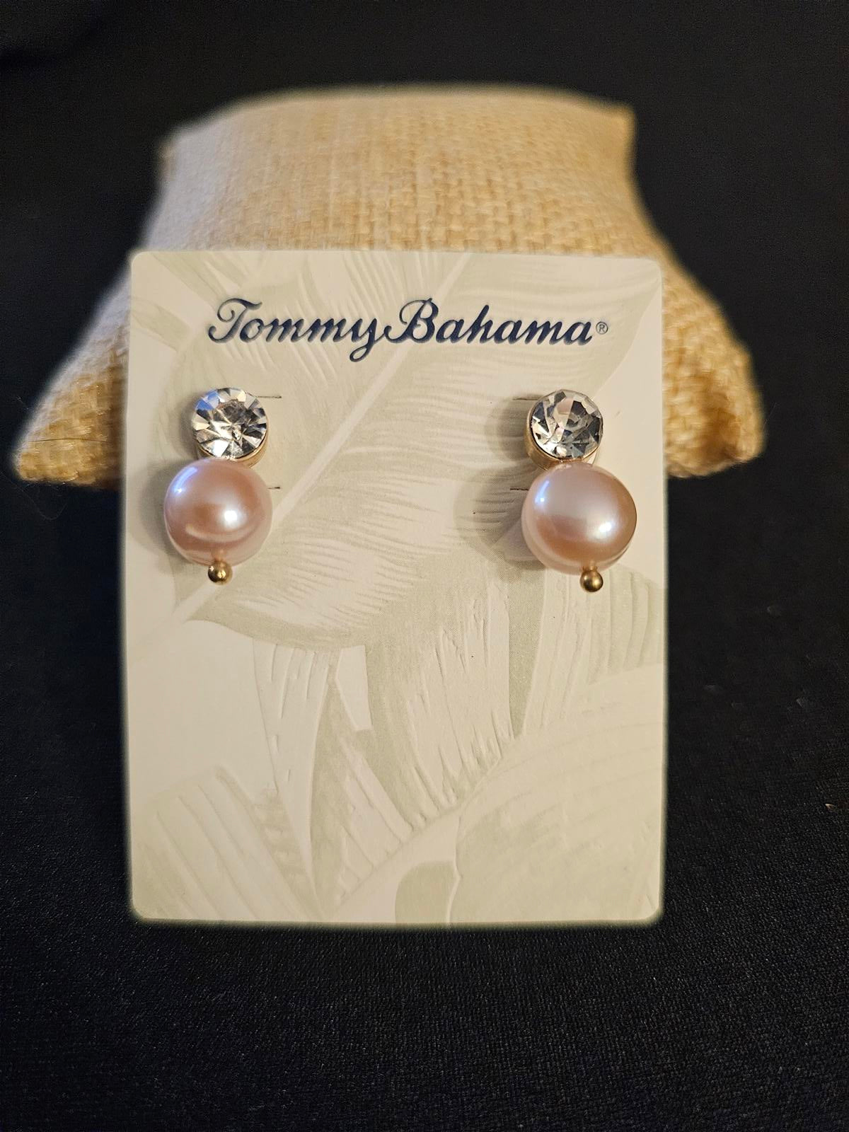 Tommy Bahama Pink MOP Drop Earrings