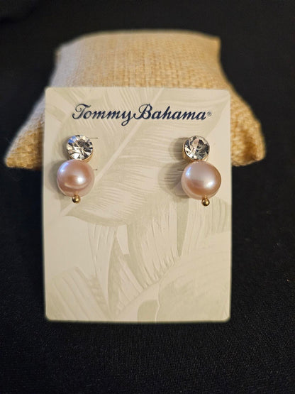 Tommy Bahama Pink MOP Drop Earrings